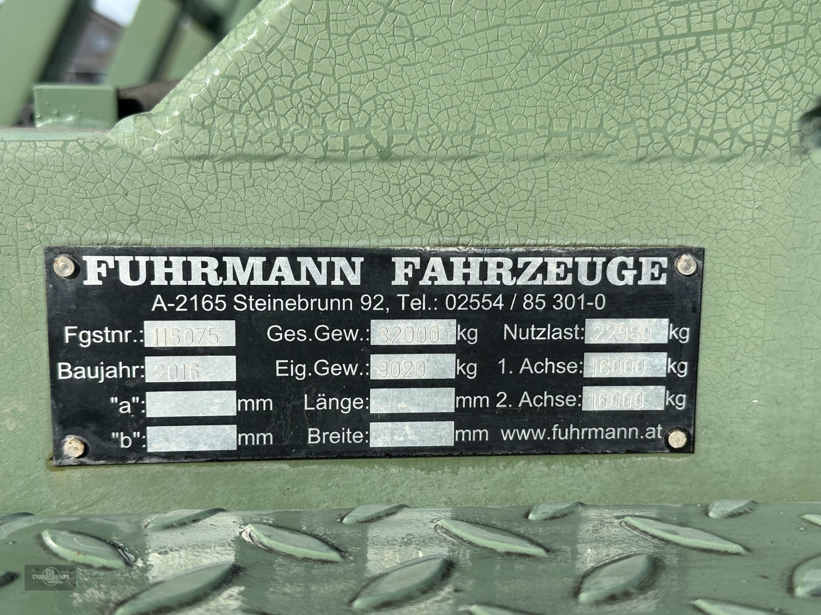 Anhänger a típus Fuhrmann Ballenwagen Kartoffel Kistenwagen mit Ladungssicherung 32 to., Gebrauchtmaschine ekkor: Rankweil (Kép 14)