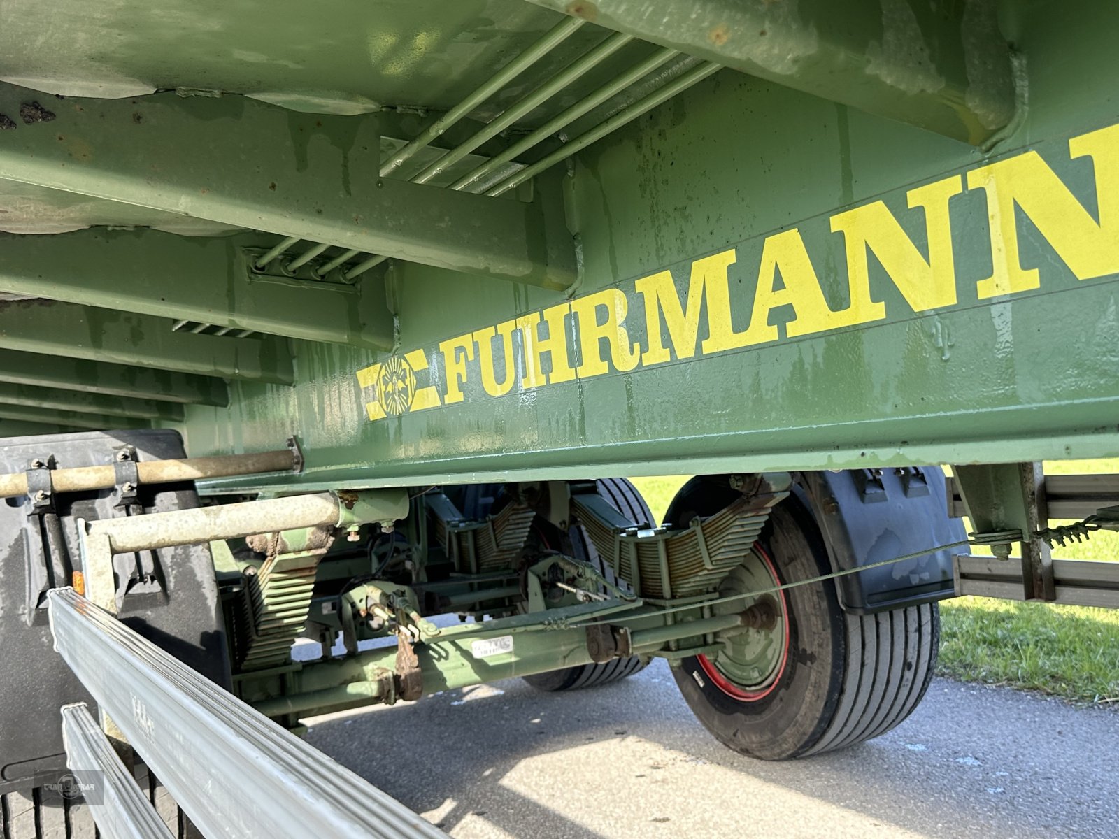 Anhänger tip Fuhrmann Ballenwagen Kartoffel Kistenwagen mit Ladungssicherung 32 to., Gebrauchtmaschine in Rankweil (Poză 17)
