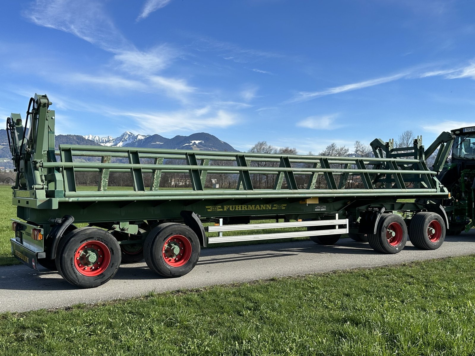 Anhänger tip Fuhrmann Ballenwagen Kartoffel Kistenwagen mit Ladungssicherung 32 to., Gebrauchtmaschine in Rankweil (Poză 22)