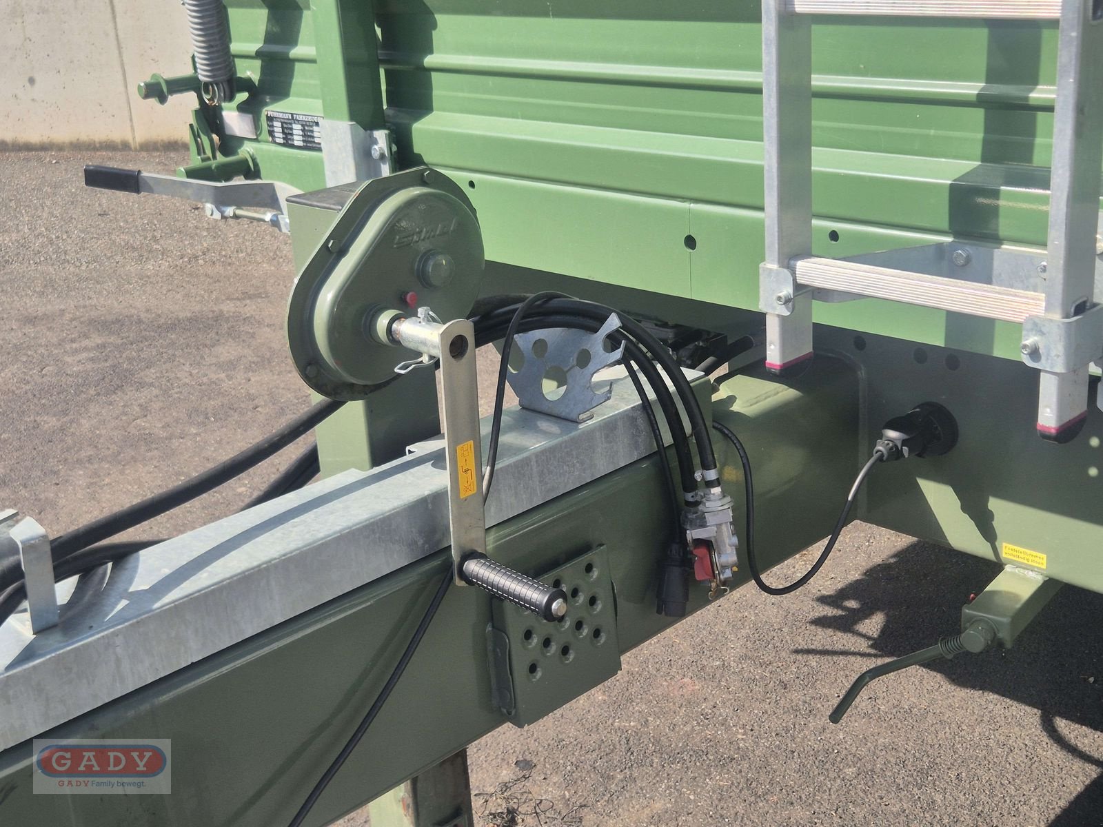 Anhänger typu Fuhrmann FF 10.000 ALPIN  KIPPER, Gebrauchtmaschine v Lebring (Obrázek 10)