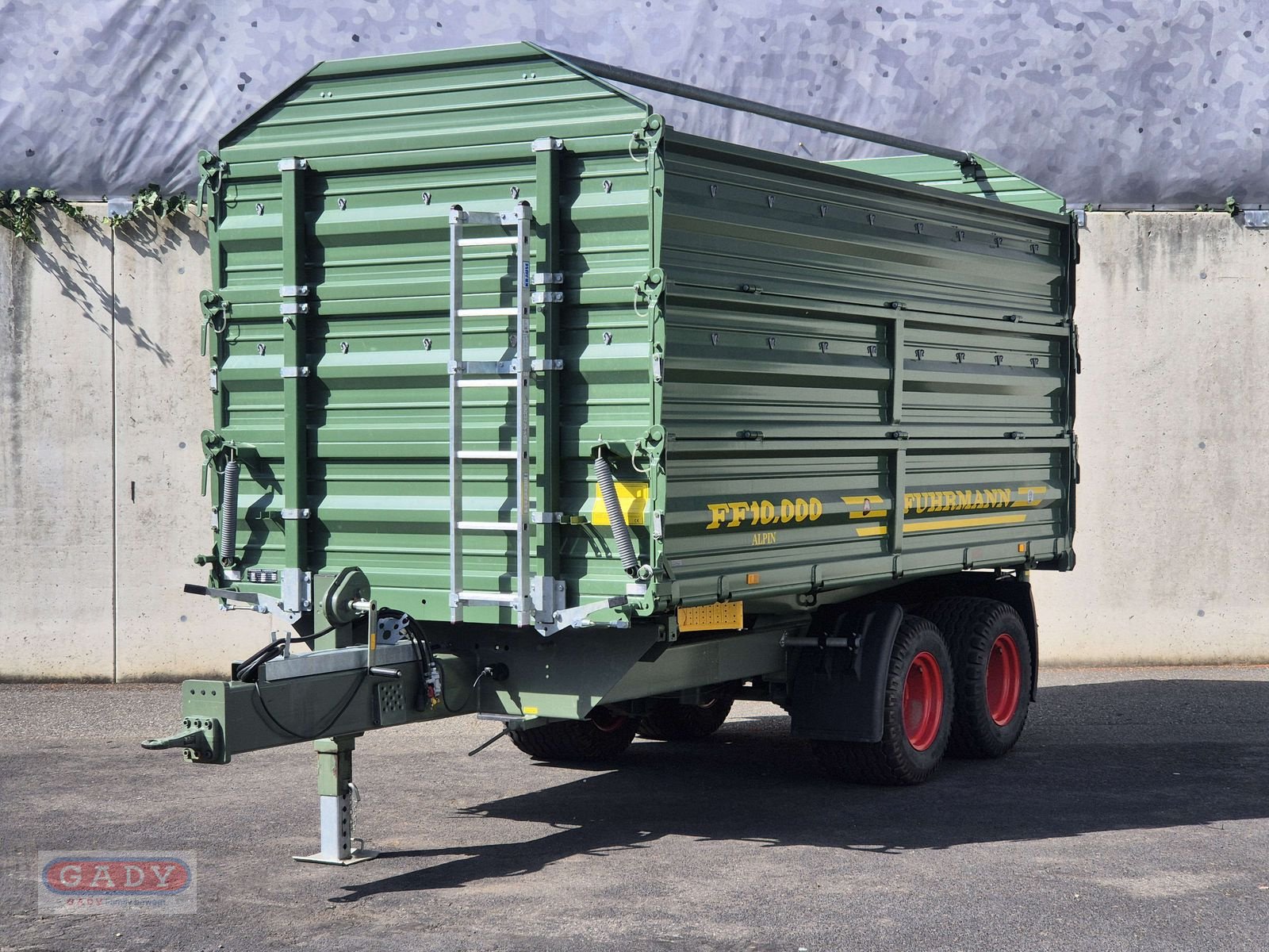 Anhänger typu Fuhrmann FF 10.000 ALPIN  KIPPER, Gebrauchtmaschine v Lebring (Obrázek 1)