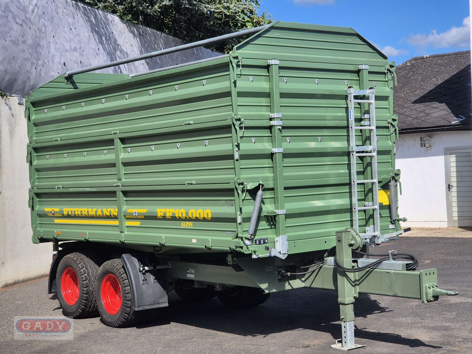 Anhänger typu Fuhrmann FF 10.000 ALPIN  KIPPER, Gebrauchtmaschine v Lebring (Obrázek 9)