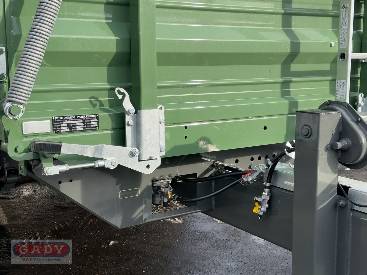 Anhänger des Typs Fuhrmann TANDEM-3S-KIPPER ALPIN 10,5T, Neumaschine in Lebring (Bild 8)