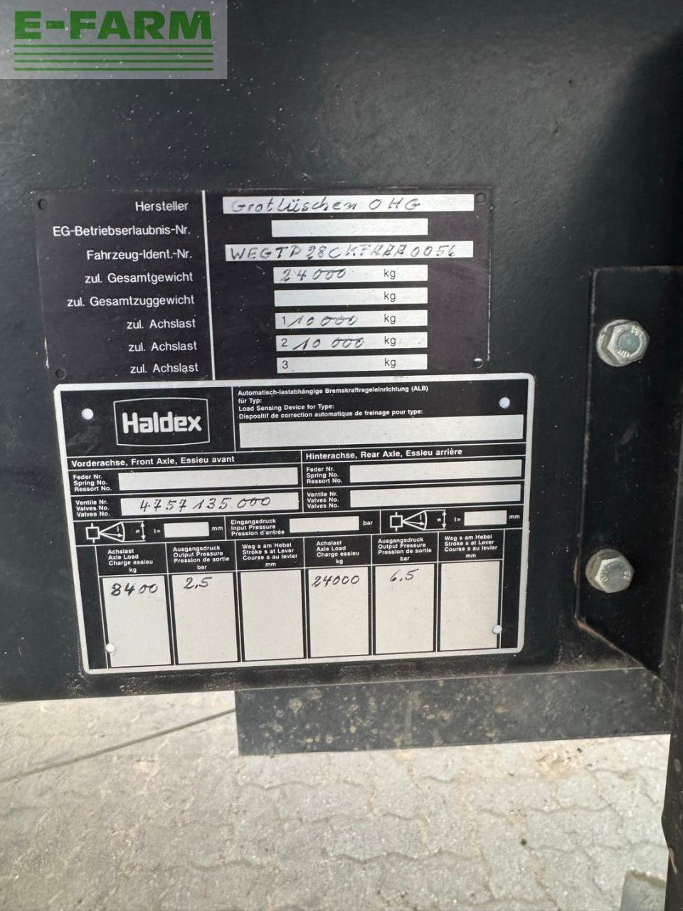 Anhänger typu Güde Grotlüschen, Gebrauchtmaschine v Hamburg (Obrázek 14)