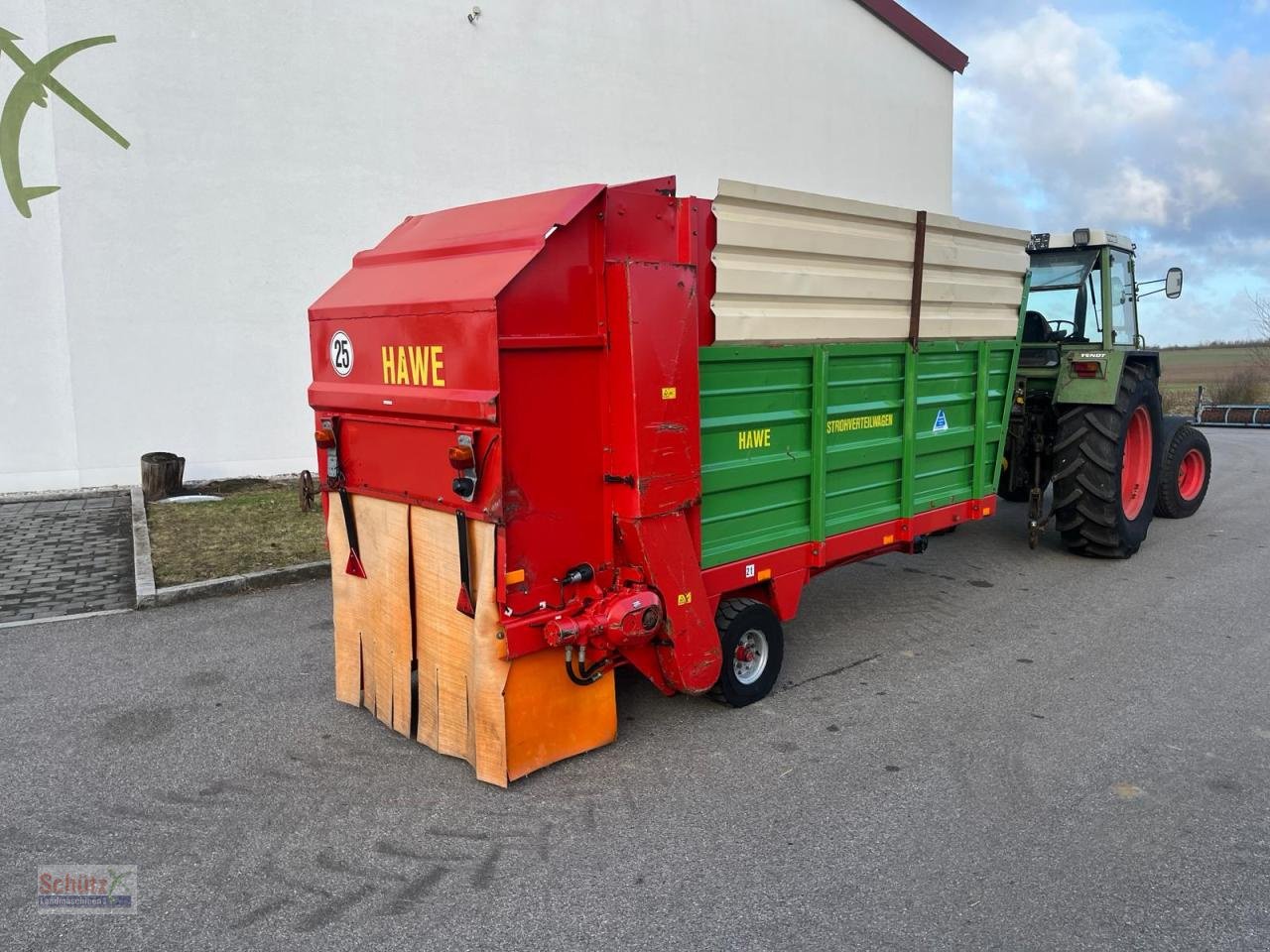 Anhänger a típus Hawe SVW2H Strohwagen Strohverteiler, Gebrauchtmaschine ekkor: Schierling (Kép 1)