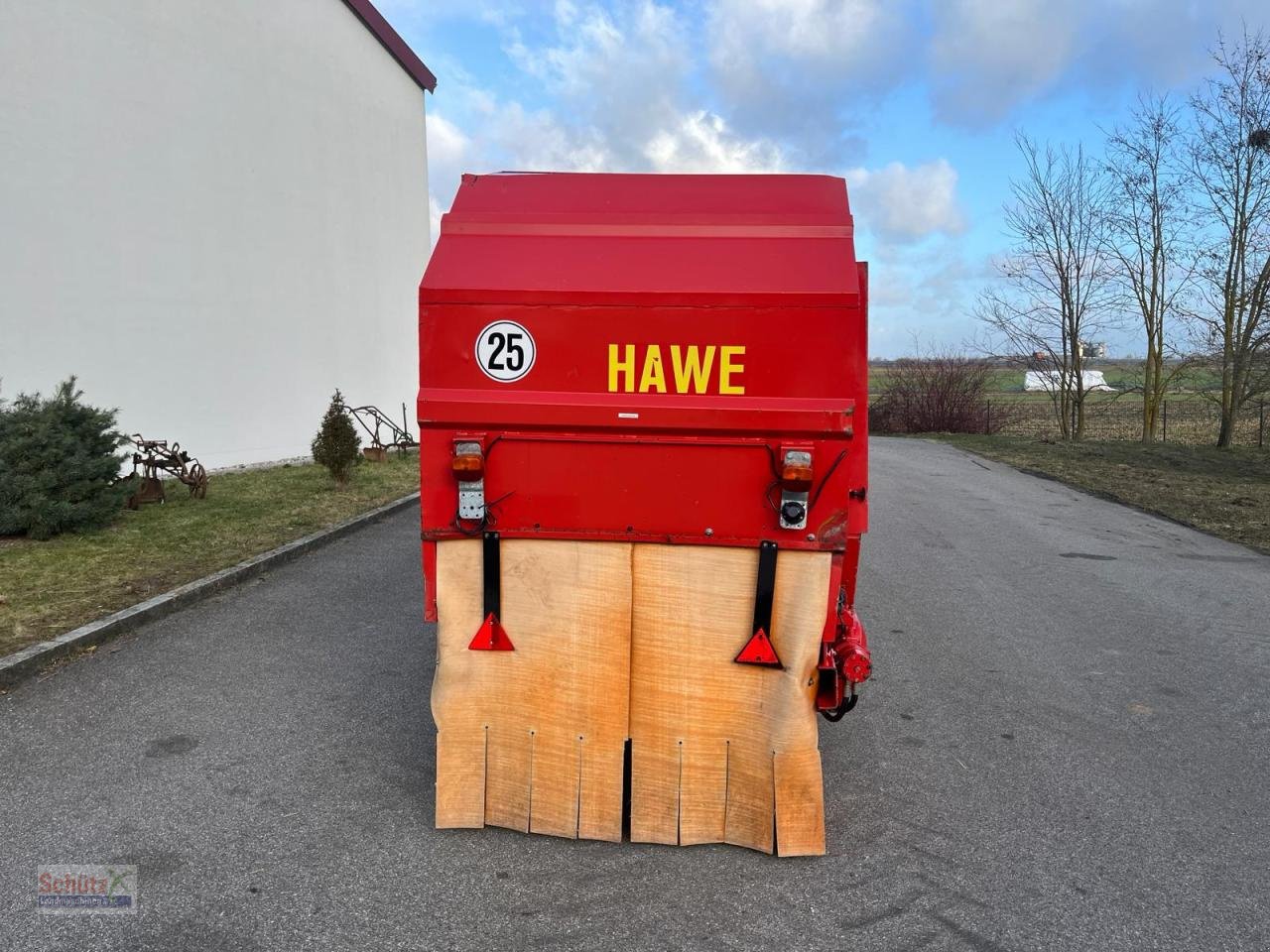 Anhänger typu Hawe SVW2H Strohwagen Strohverteiler, Gebrauchtmaschine w Schierling (Zdjęcie 7)