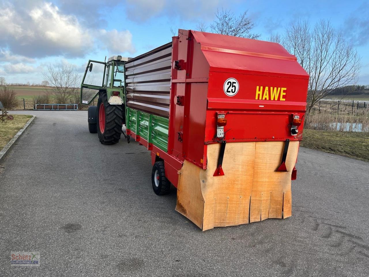 Anhänger typu Hawe SVW2H Strohwagen Strohverteiler, Gebrauchtmaschine w Schierling (Zdjęcie 8)