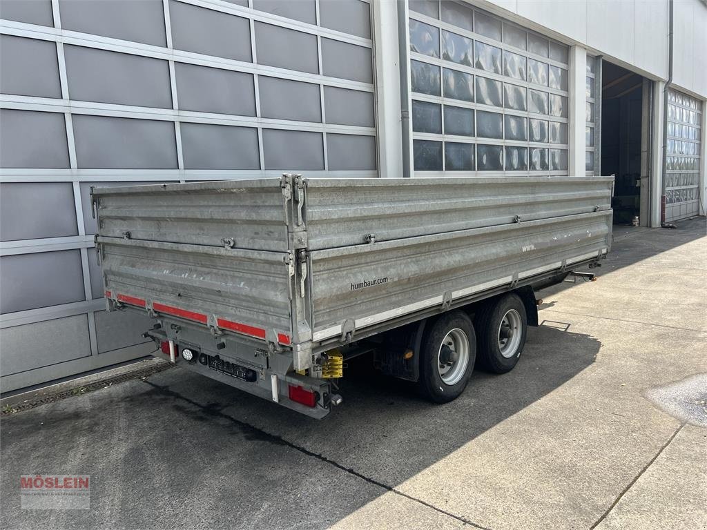Anhänger typu Humbaur D1AC Tandemkipper- Tieflader mit Aufsatz, neuwert, Gebrauchtmaschine v Schwebheim (Obrázek 3)