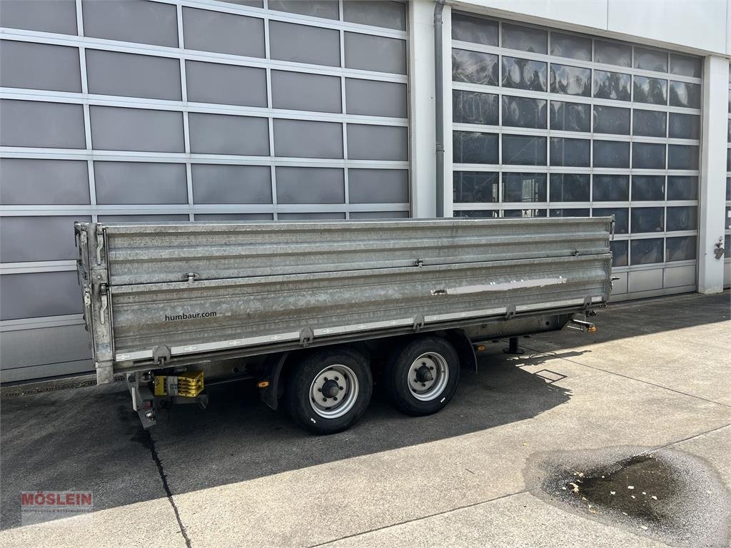 Anhänger typu Humbaur D1AC Tandemkipper- Tieflader mit Aufsatz, neuwert, Gebrauchtmaschine v Schwebheim (Obrázek 2)