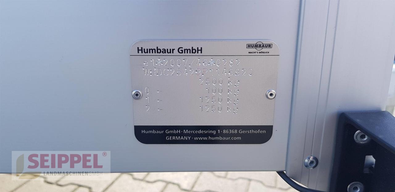 Anhänger des Typs Humbaur HA 253015 KV Humbaur PKW-Anhänger, Neumaschine in Groß-Umstadt (Bild 2)