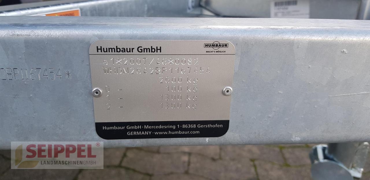 Anhänger Türe ait Humbaur HKPA 263217 KOFFER Polybug, Neumaschine içinde Groß-Umstadt (resim 5)