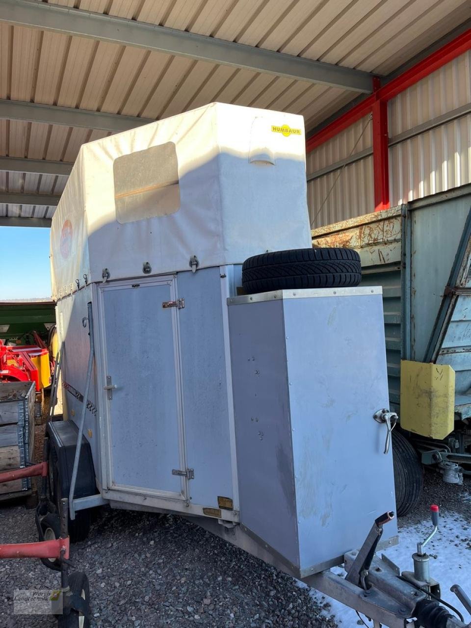 Anhänger des Typs Humbaur HP 2000, Gebrauchtmaschine in Schora (Bild 1)