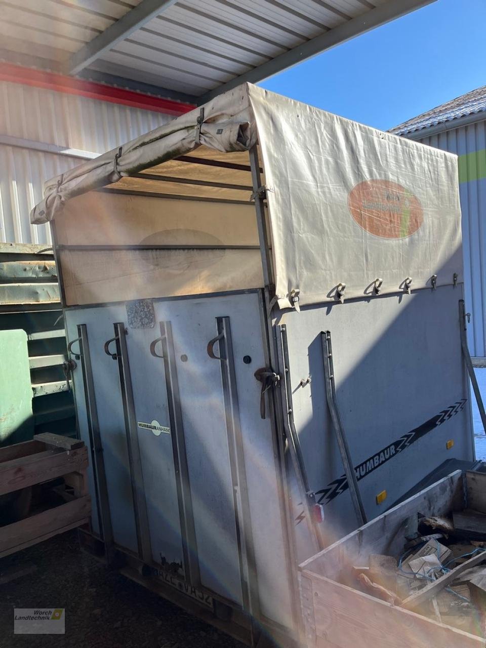 Anhänger des Typs Humbaur HP 2000, Gebrauchtmaschine in Schora (Bild 4)