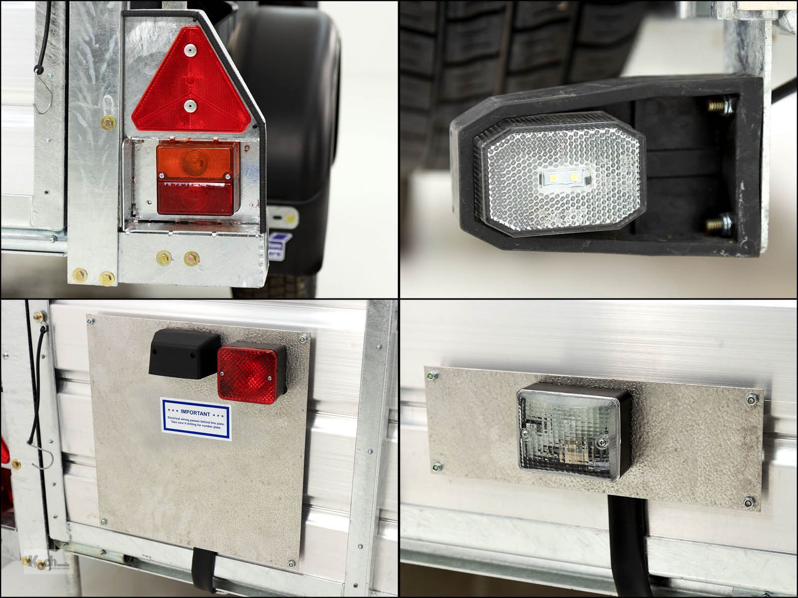 Anhänger des Typs Ifor Williams Schaf-und Kälberanhänger P8G 124x250cm Höhe:144cm  1,4t (Vi11650665Iw), Neumaschine in Winsen (Luhe) (Bild 16)