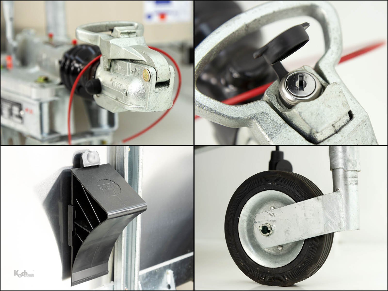 Anhänger des Typs Ifor Williams Schaf-und Kälberanhänger P8G 124x250cm Höhe:144cm  1,4t (Vi11650665Iw), Neumaschine in Winsen (Luhe) (Bild 17)