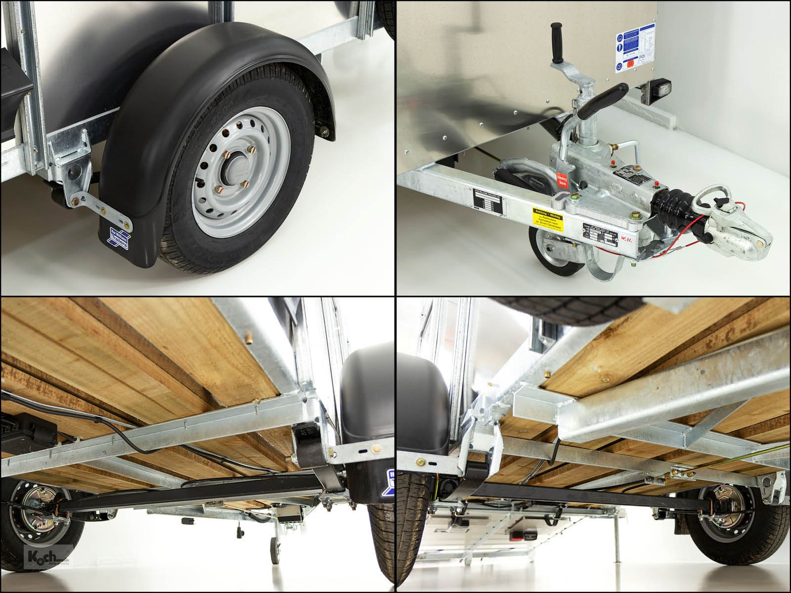 Anhänger des Typs Ifor Williams Schaf-und Kälberanhänger P8G 124x250cm Höhe:144cm  1,4t (Vi11650665Iw), Neumaschine in Winsen (Luhe) (Bild 14)