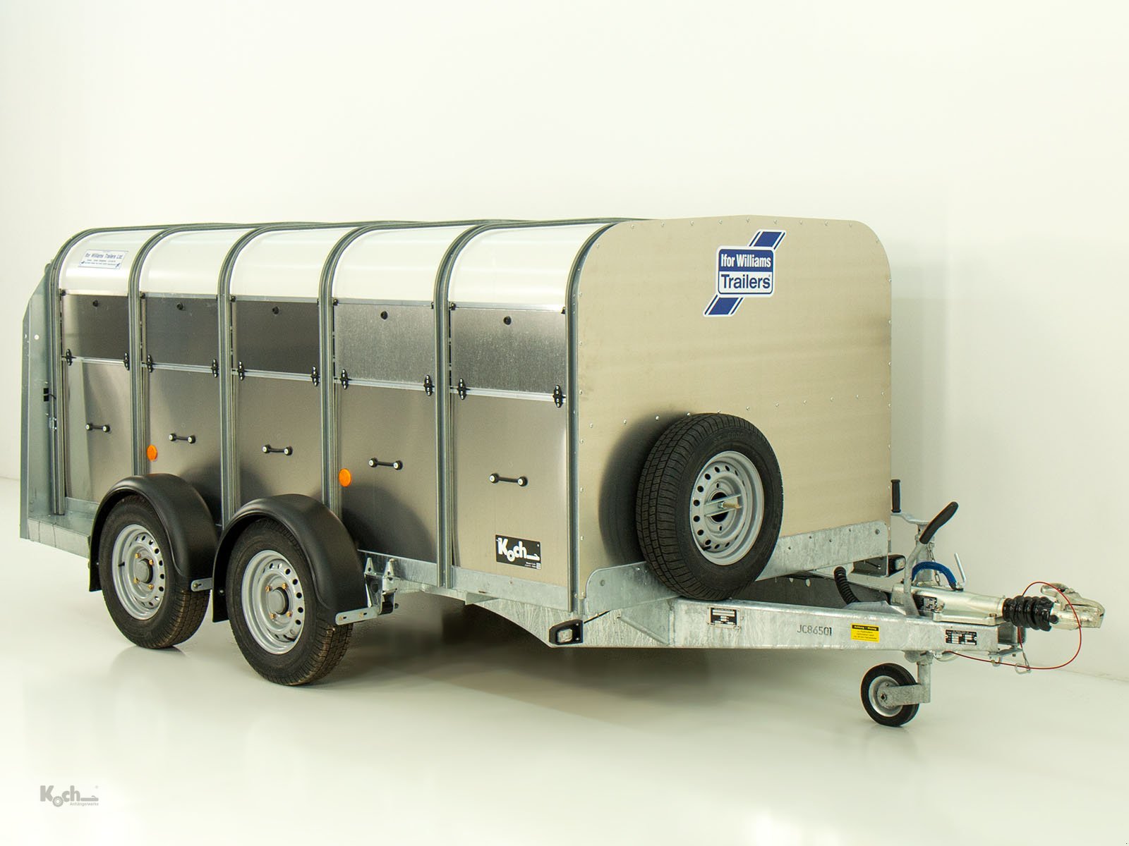 Anhänger des Typs Ifor Williams Viehanhänger TA5  10x4 156x311cm Höhe:120 2,7t (Vi11650593Iw), Neumaschine in Winsen (Luhe) (Bild 3)