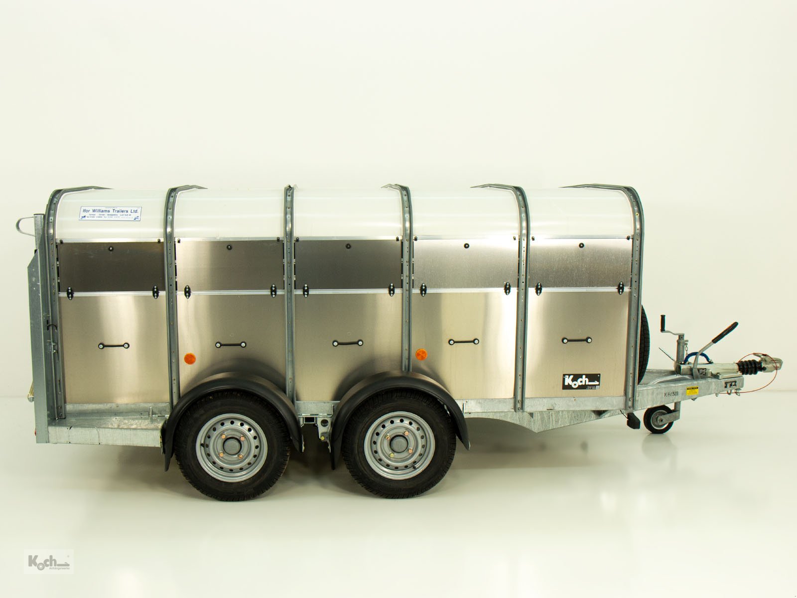 Anhänger des Typs Ifor Williams Viehanhänger TA5  10x4 156x311cm Höhe:120 2,7t (Vi11650593Iw), Neumaschine in Winsen (Luhe) (Bild 4)
