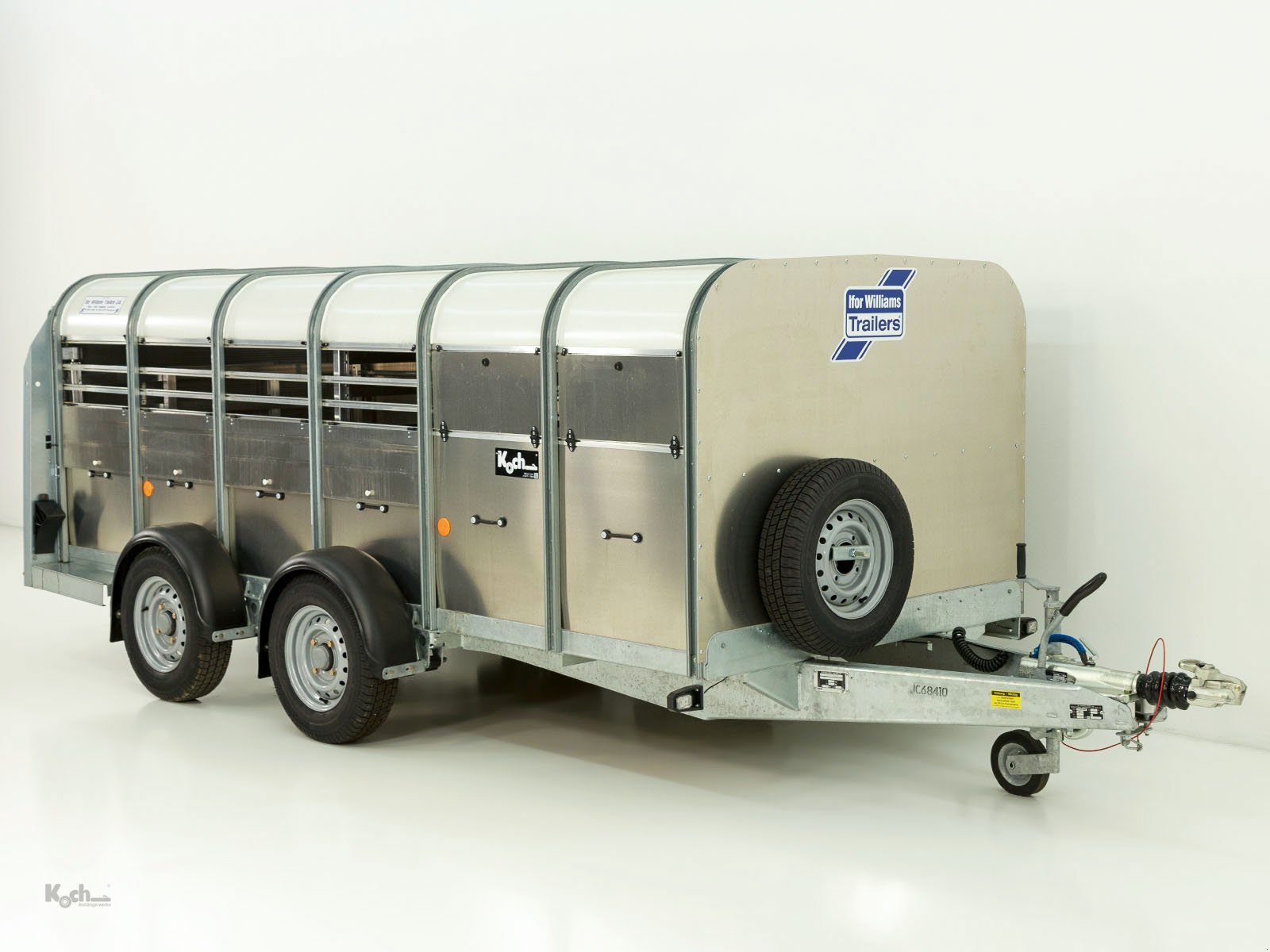 Anhänger des Typs Ifor Williams Viehanhänger TA5 12x4 156x372cm Höhe:120 2,7t (Vi11650658Iw), Neumaschine in Winsen (Luhe) (Bild 2)