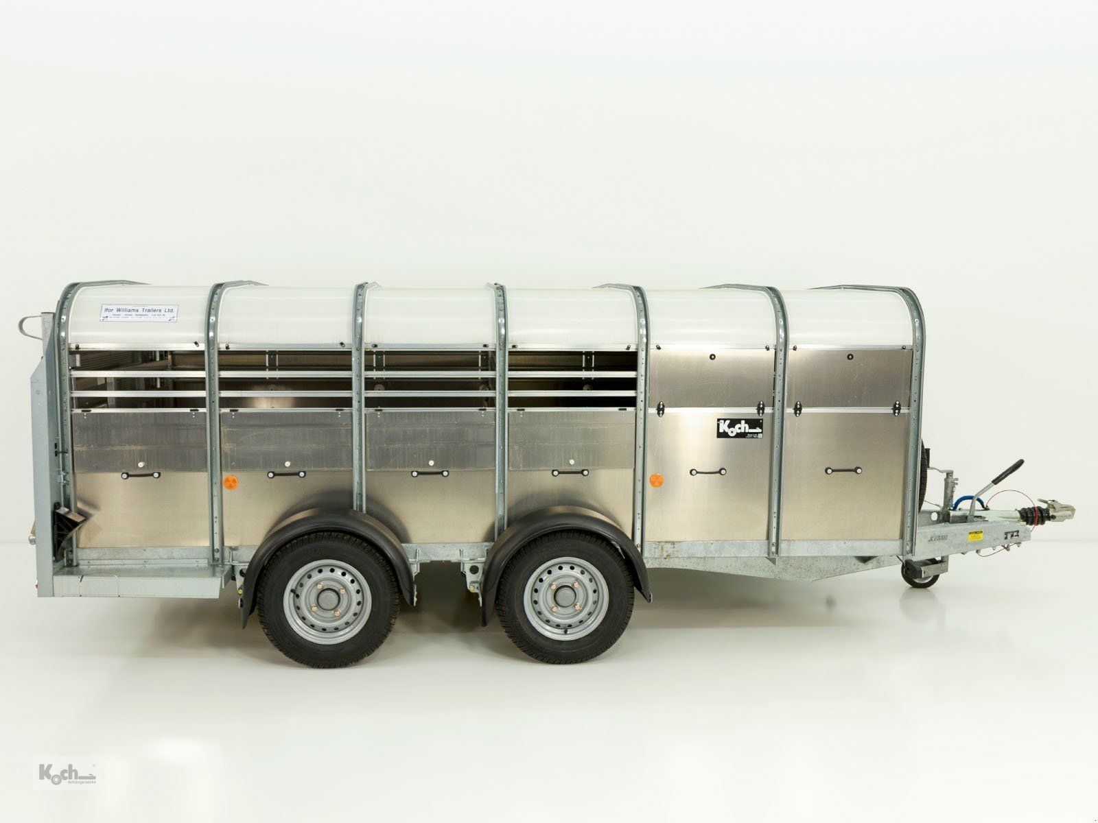 Anhänger des Typs Ifor Williams Viehanhänger TA5 12x4 156x372cm Höhe:120 2,7t (Vi11650658Iw), Neumaschine in Winsen (Luhe) (Bild 3)