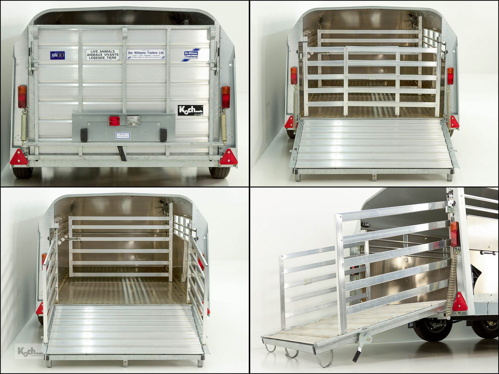 Anhänger des Typs Ifor Williams Viehanhänger TA5 12x4 156x372cm Höhe:120 2,7t (Vi11650658Iw), Neumaschine in Winsen (Luhe) (Bild 14)