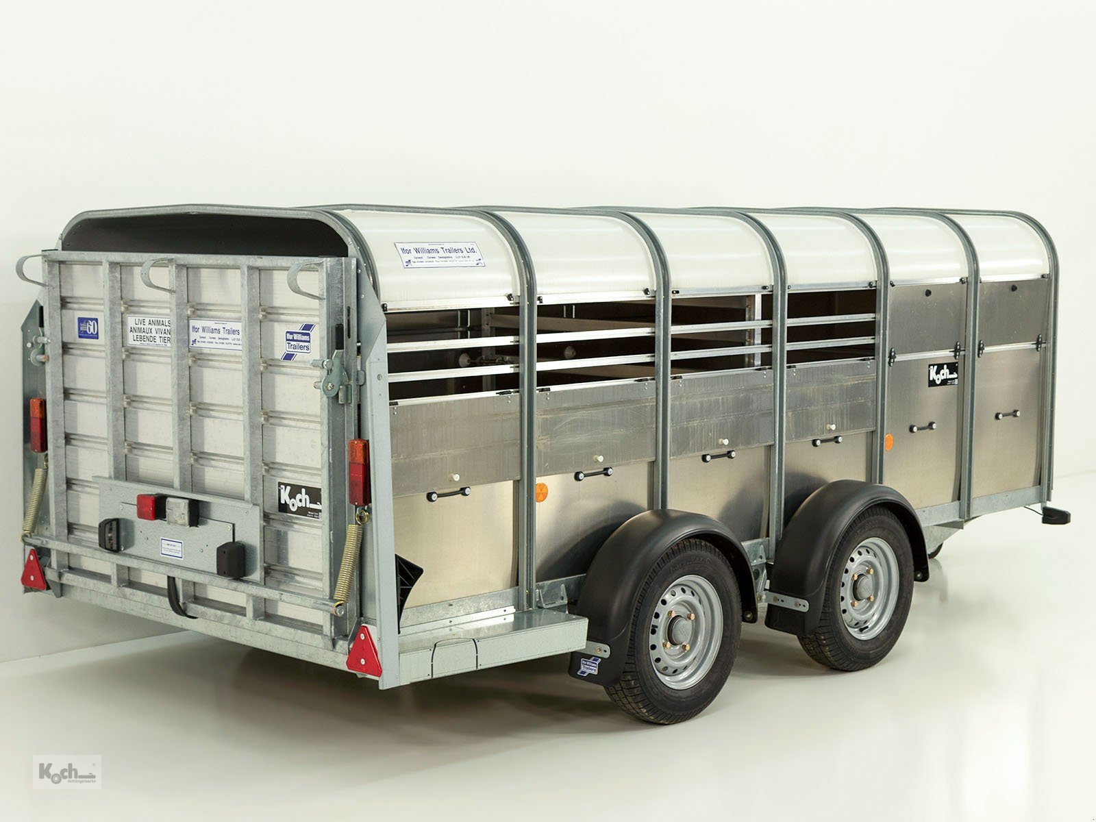 Anhänger des Typs Ifor Williams Viehanhänger TA5 12x4 156x372cm Höhe:120 2,7t (Vi11650658Iw), Neumaschine in Winsen (Luhe) (Bild 4)