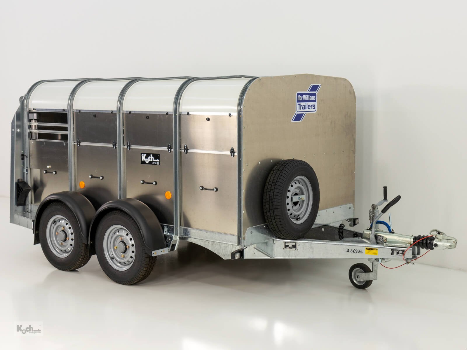 Anhänger des Typs Ifor Williams Viehanhänger TA5 156x250cm Höhe:120 2,7t (Vi11650666Iw), Neumaschine in Winsen (Luhe) (Bild 3)