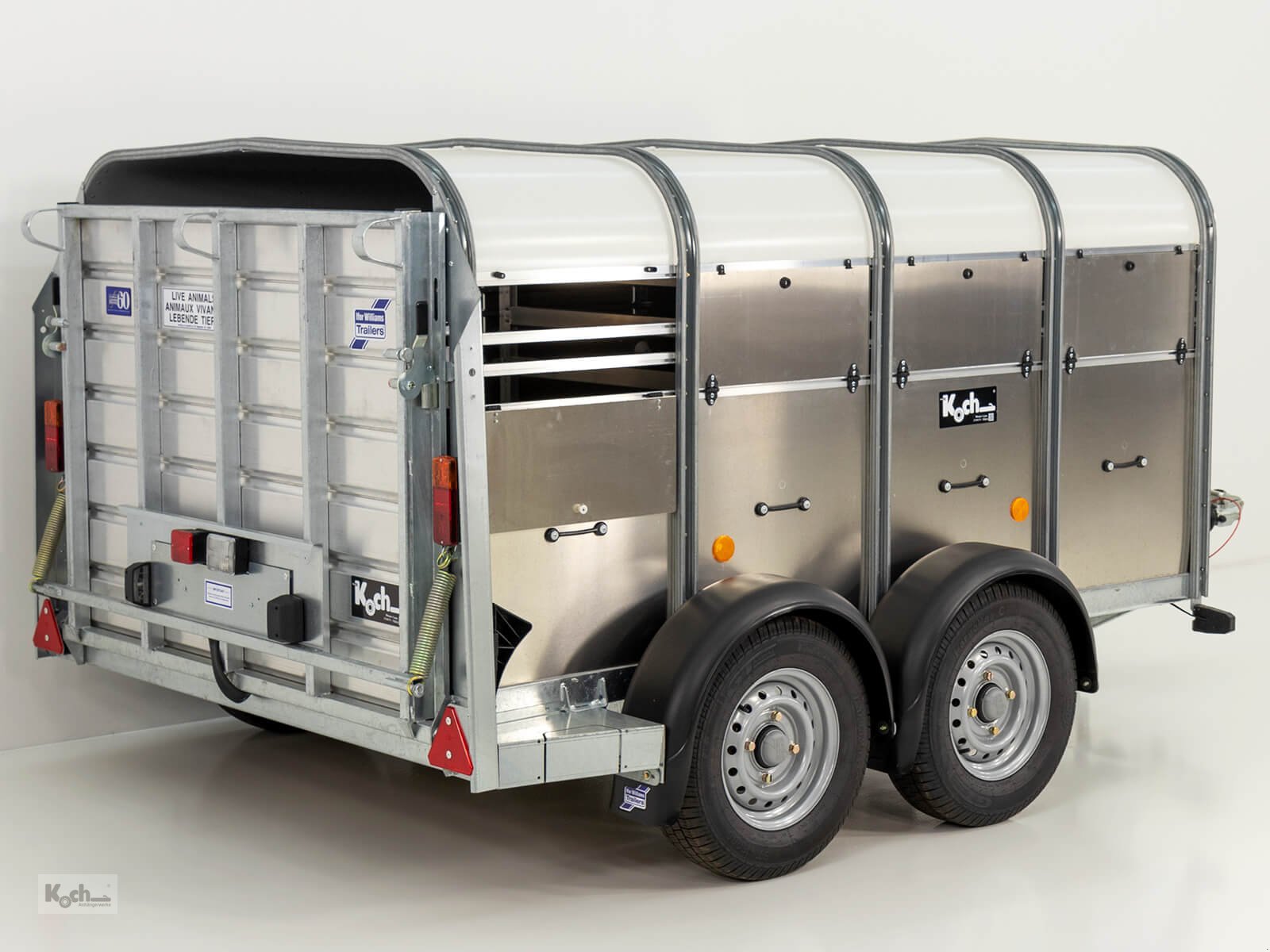 Anhänger des Typs Ifor Williams Viehanhänger TA5 156x250cm Höhe:120 2,7t (Vi11650666Iw), Neumaschine in Winsen (Luhe) (Bild 2)