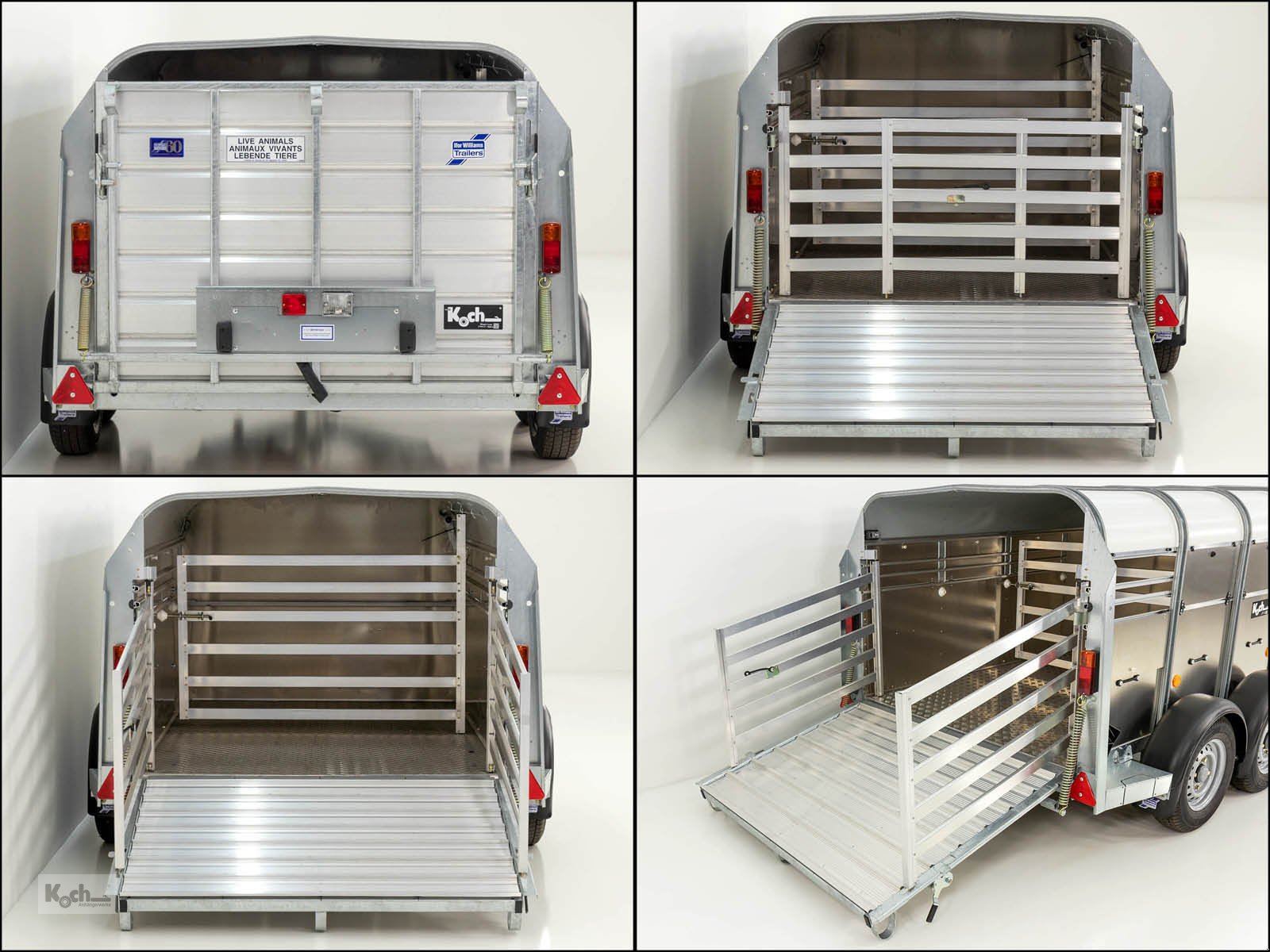 Anhänger des Typs Ifor Williams Viehanhänger TA5 156x250cm Höhe:120 2,7t (Vi11650666Iw), Neumaschine in Winsen (Luhe) (Bild 12)