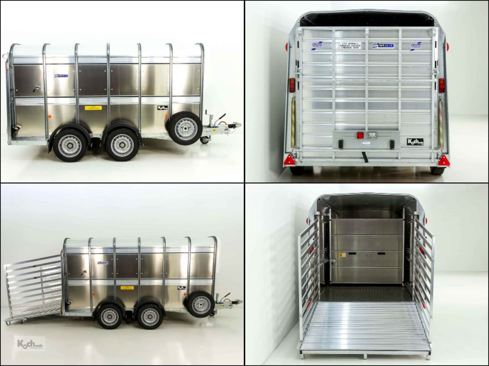 Anhänger des Typs Ifor Williams Viehanhänger TA5 HD 12x6 156x372cm Höhe 183 3,5t (Vi11651770Iw), Neumaschine in Winsen (Luhe) (Bild 12)