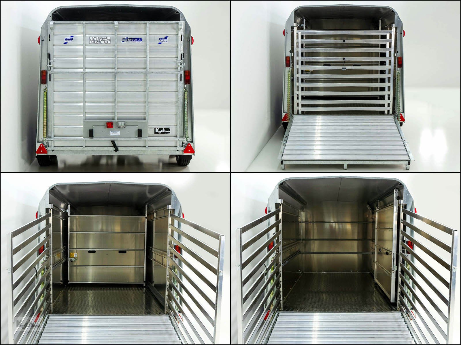 Anhänger des Typs Ifor Williams Viehanhänger TA510 10x6 178x311cm Höhe 183  3,5t (Vi11651495Iw), Neumaschine in Winsen (Luhe) (Bild 9)