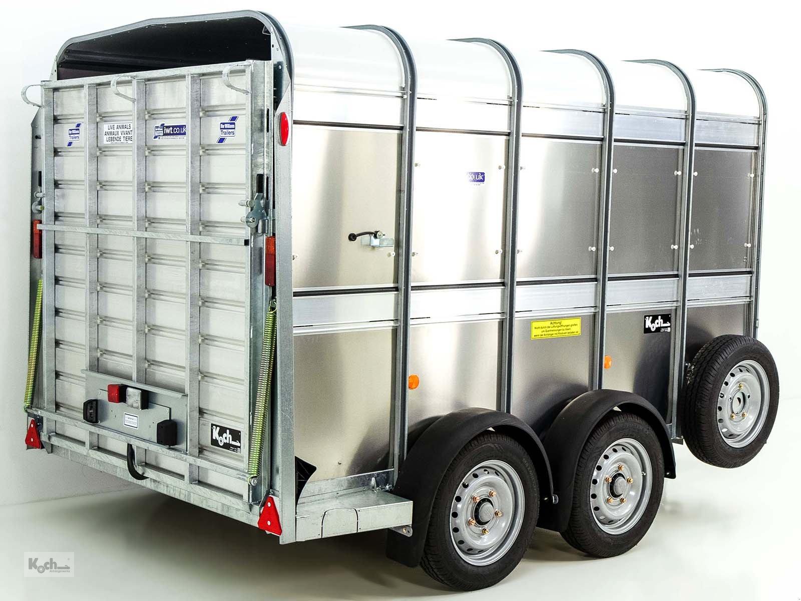 Anhänger des Typs Ifor Williams Viehanhänger TA510 10x6 178x311cm Höhe 183  3,5t (Vi11651495Iw), Neumaschine in Winsen (Luhe) (Bild 4)