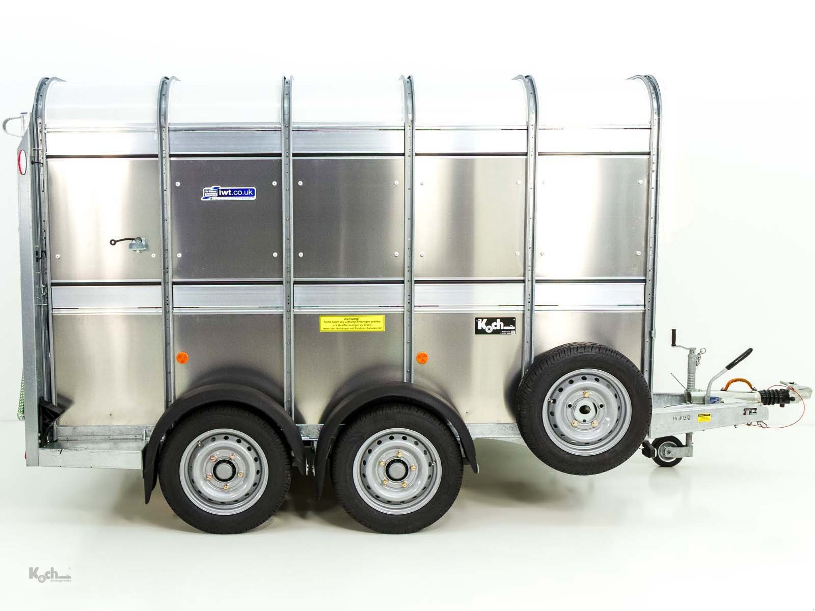 Anhänger des Typs Ifor Williams Viehanhänger TA510 10x6 178x311cm Höhe 183  3,5t (Vi11651495Iw), Neumaschine in Winsen (Luhe) (Bild 3)