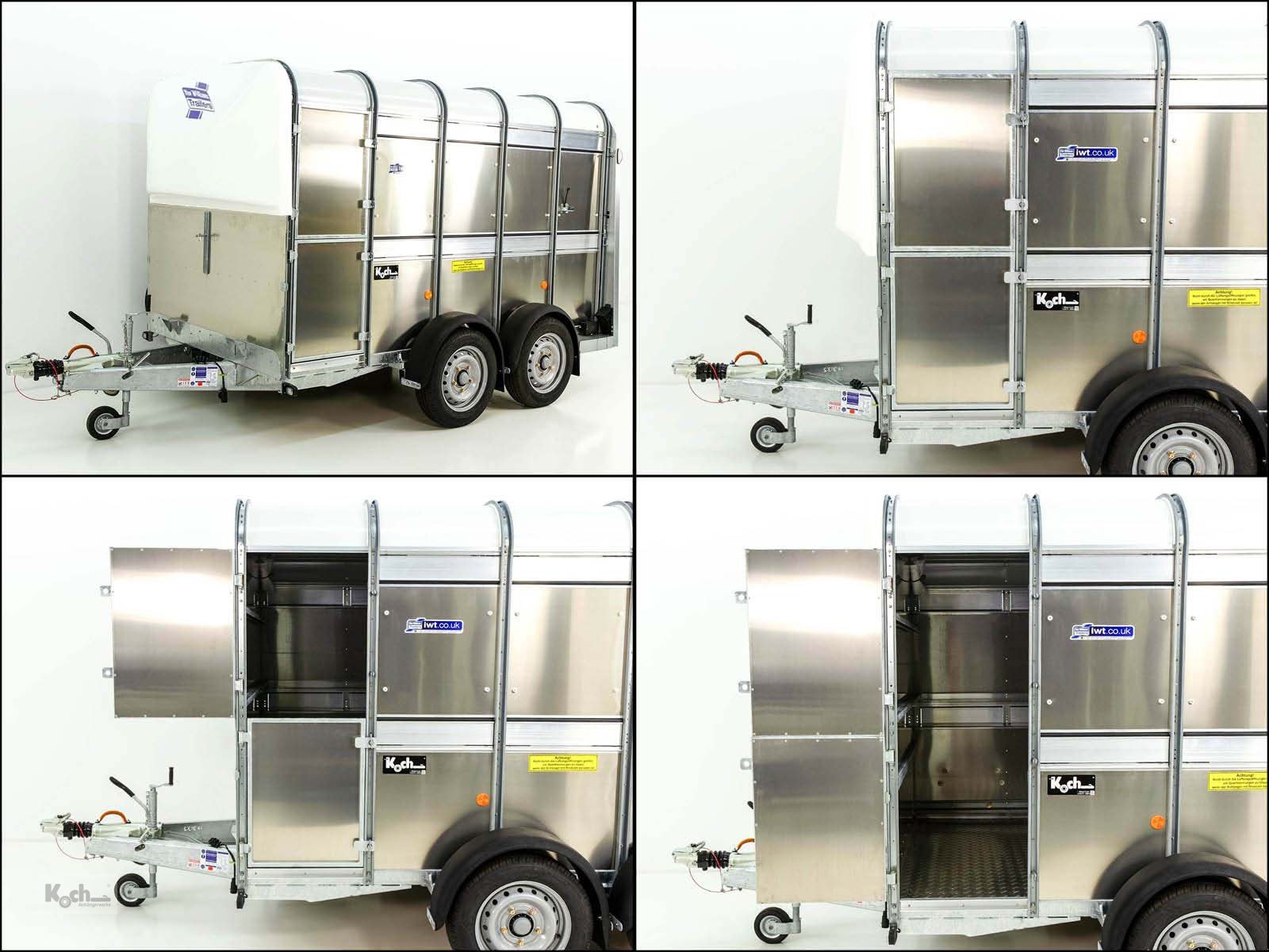 Anhänger des Typs Ifor Williams Viehanhänger TA510 10x6 178x311cm Höhe 183  3,5t (Vi11651495Iw), Neumaschine in Winsen (Luhe) (Bild 8)