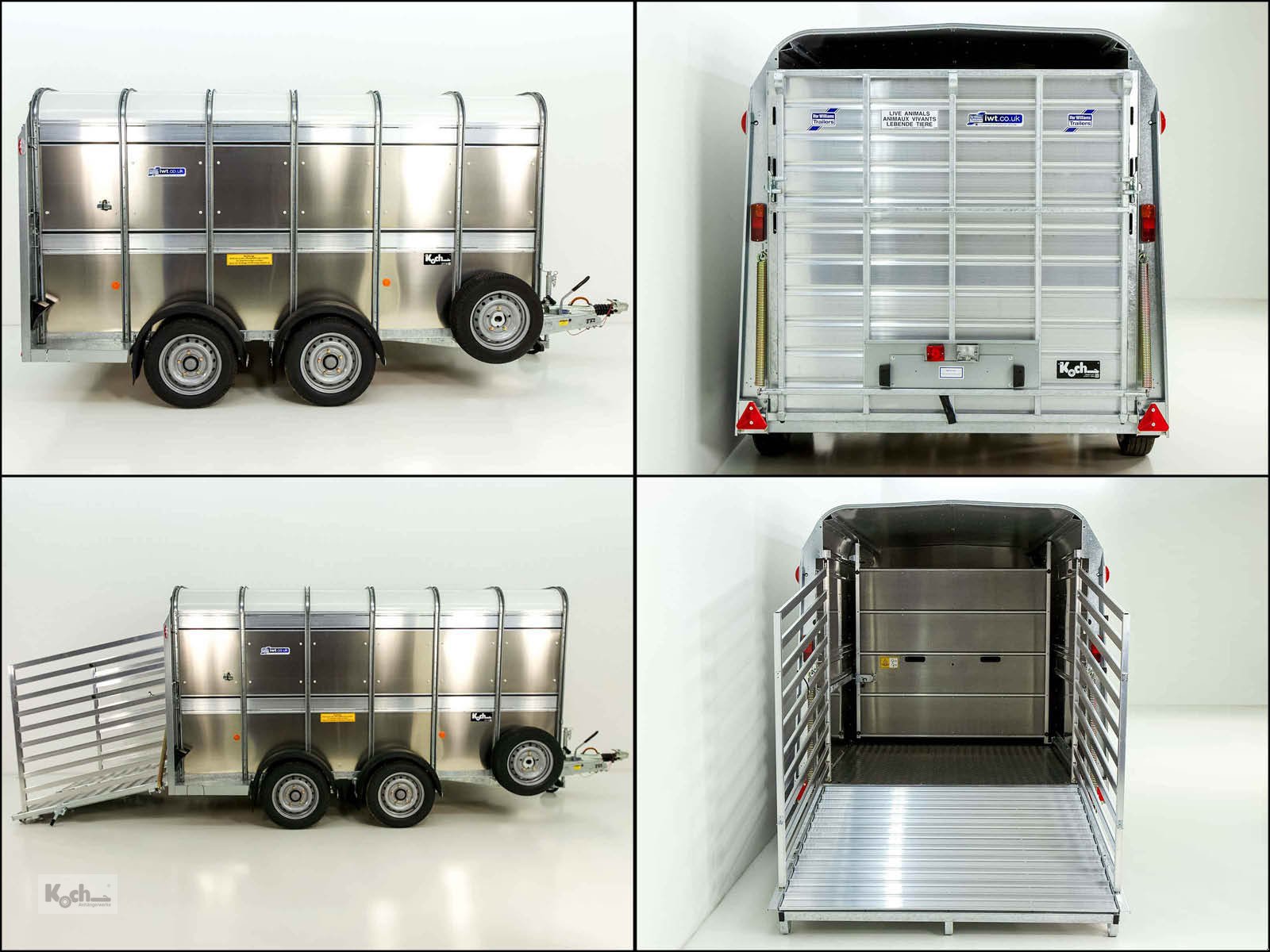 Anhänger des Typs Ifor Williams Viehanhänger  TA510 12x6 178x372cm Höhe:183 3,5t (Vi11650588Iw), Neumaschine in Winsen (Luhe) (Bild 11)