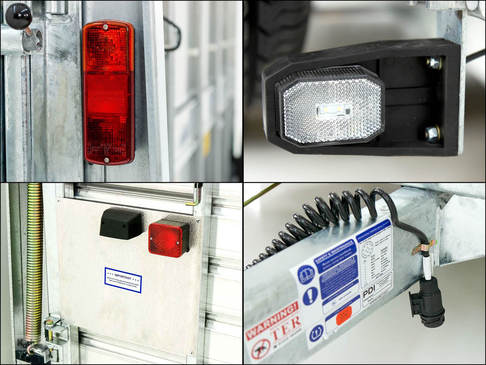 Anhänger des Typs Ifor Williams Viehanhänger  TA510 12x6 178x372cm Höhe:183 3,5t (Vi11650588Iw), Neumaschine in Winsen (Luhe) (Bild 14)