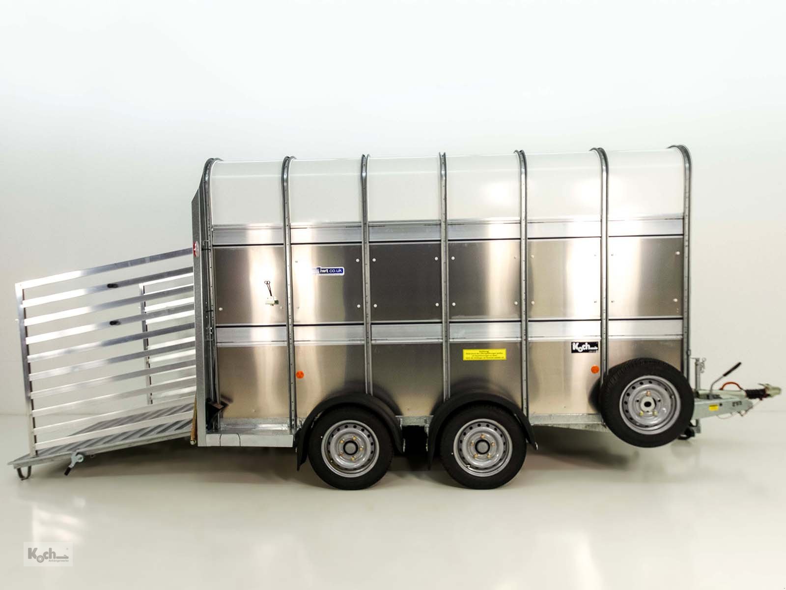 Anhänger typu Ifor Williams Viehanhänger TA510 12x7 178x372 Höhe:213 3,5t (Vi11651494Iw), Neumaschine v Winsen (Luhe) (Obrázek 7)