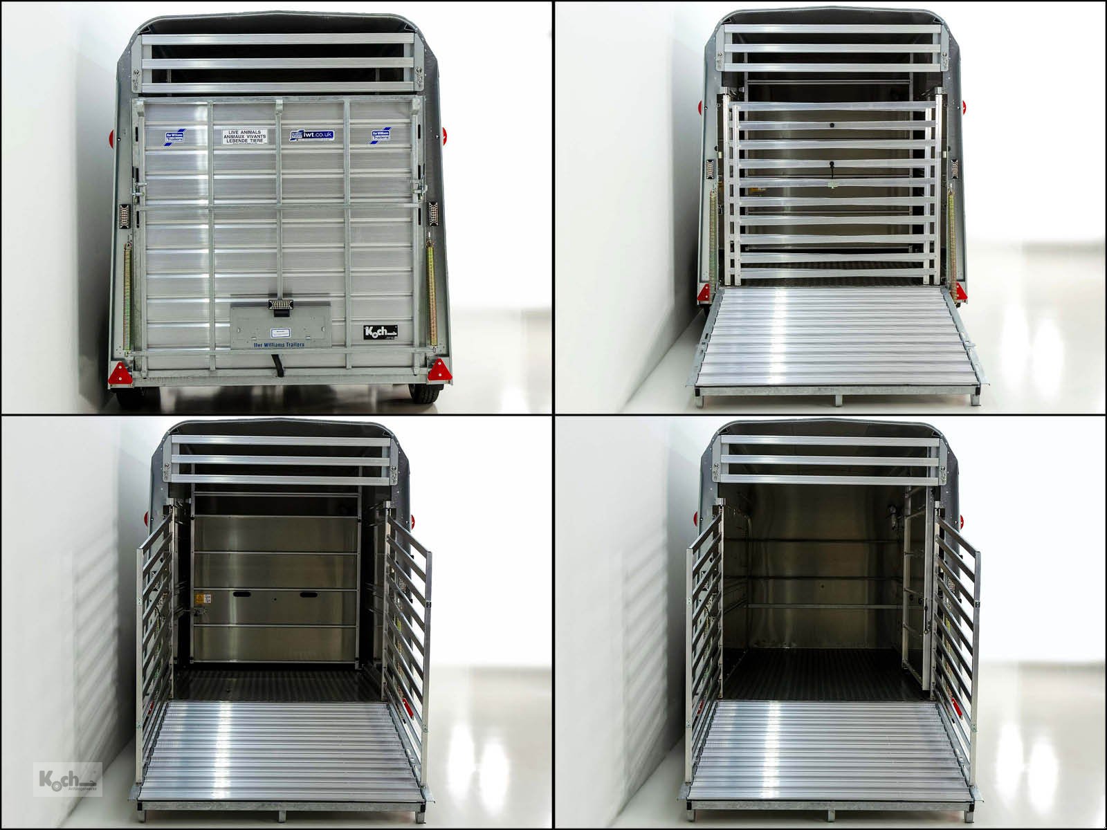 Anhänger typu Ifor Williams Viehanhänger TA510 12x7 178x372 Höhe:213 3,5t (Vi11651494Iw), Neumaschine v Winsen (Luhe) (Obrázek 11)