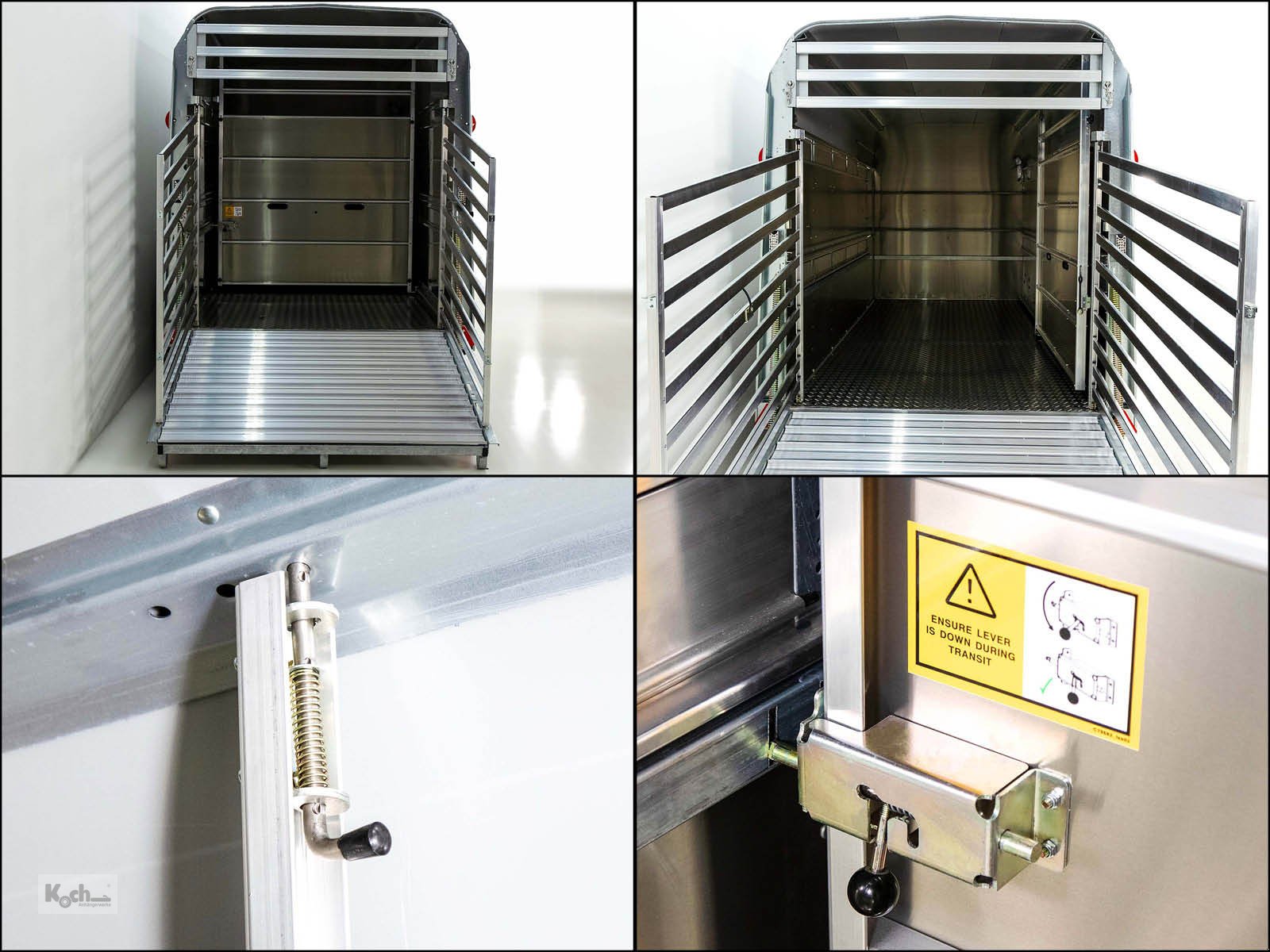 Anhänger typu Ifor Williams Viehanhänger TA510 12x7 178x372 Höhe:213 3,5t (Vi11651494Iw), Neumaschine v Winsen (Luhe) (Obrázek 12)