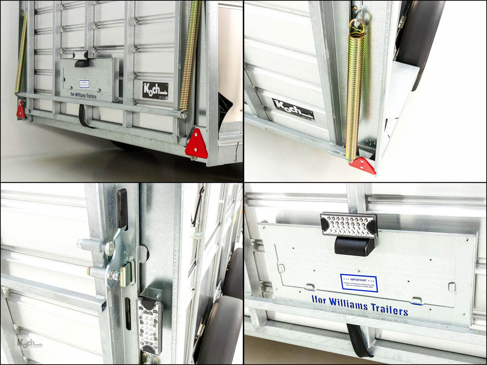 Anhänger typu Ifor Williams Viehanhänger TA510 12x7 178x372 Höhe:213 3,5t (Vi11651494Iw), Neumaschine v Winsen (Luhe) (Obrázek 14)