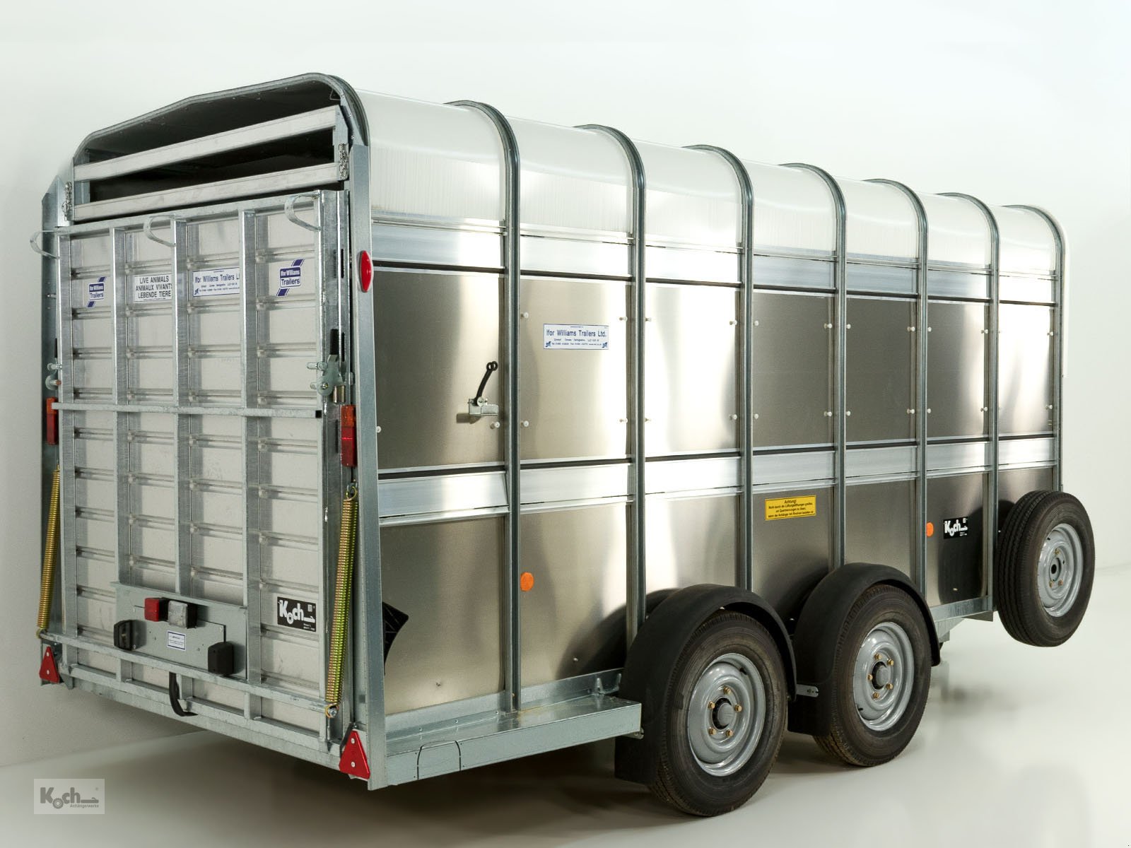 Anhänger des Typs Ifor Williams Viehanhänger TA510 14x6 178x434cm Höhe:183 3,5t (Vi11650628Iw), Neumaschine in Winsen (Luhe) (Bild 3)