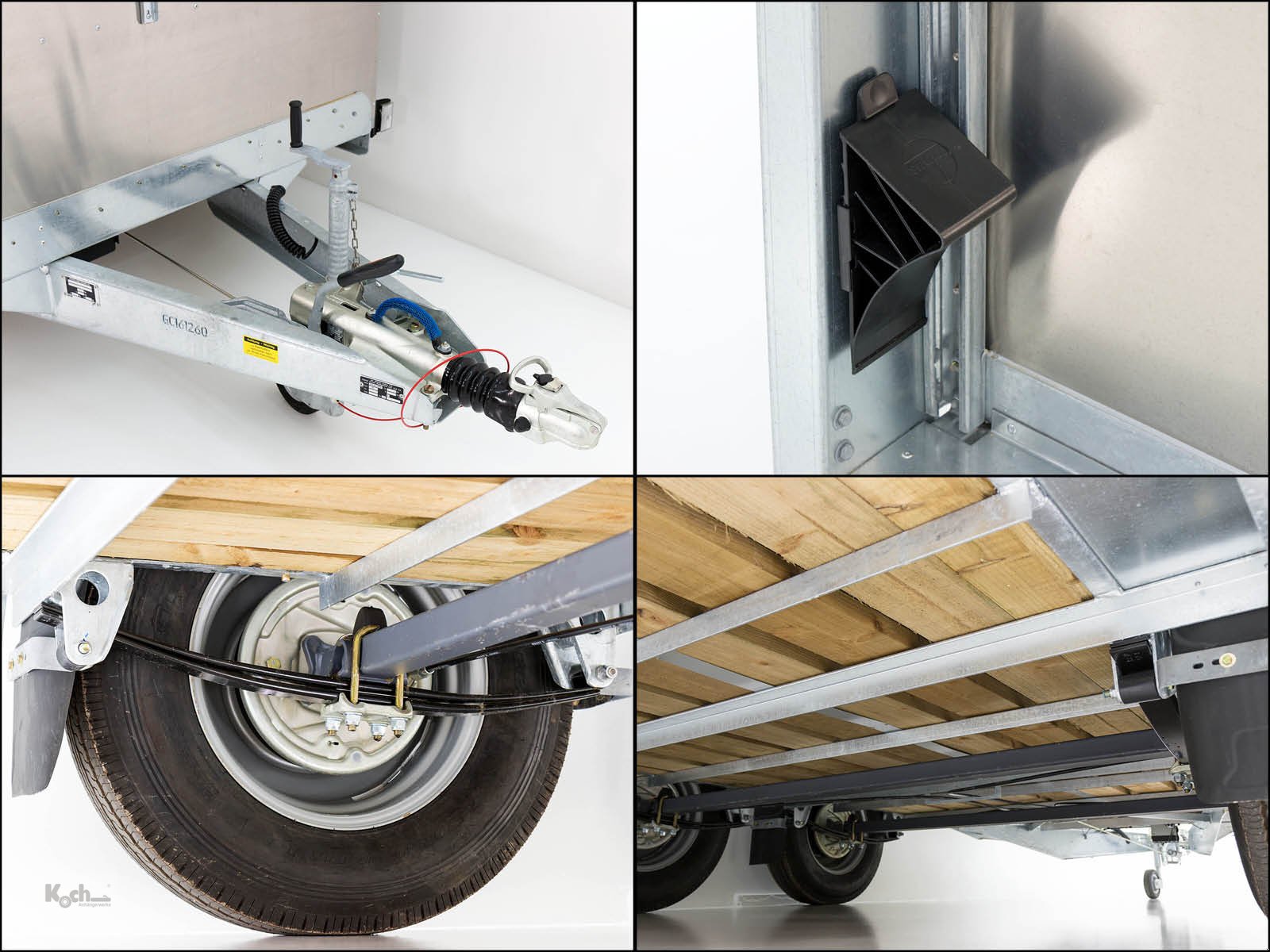 Anhänger typu Ifor Williams Viehanhänger TA510 14x7 178x434cm Höhe:213 3,5t (Vi11651496Iw), Neumaschine v Winsen (Luhe) (Obrázek 16)