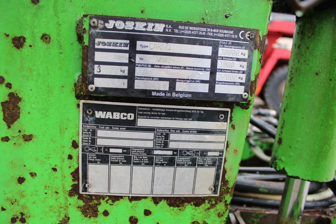 Anhänger typu Joskin SILOSPACE 20/40 - Güllefass - Nr.: 502, Gebrauchtmaschine v Regensburg (Obrázek 2)