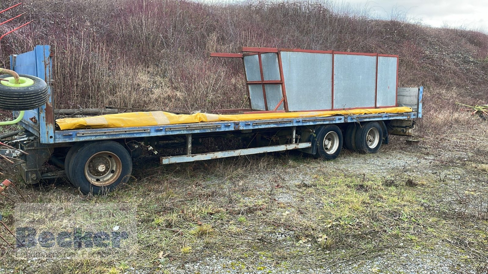 Anhänger des Typs Kögel 3-Achs Tieflader, Gebrauchtmaschine in Weimar-Niederwalgern (Bild 1)