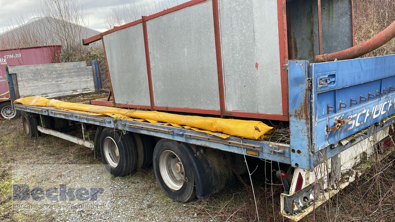 Anhänger des Typs Kögel 3-Achs Tieflader, Gebrauchtmaschine in Weimar-Niederwalgern (Bild 2)