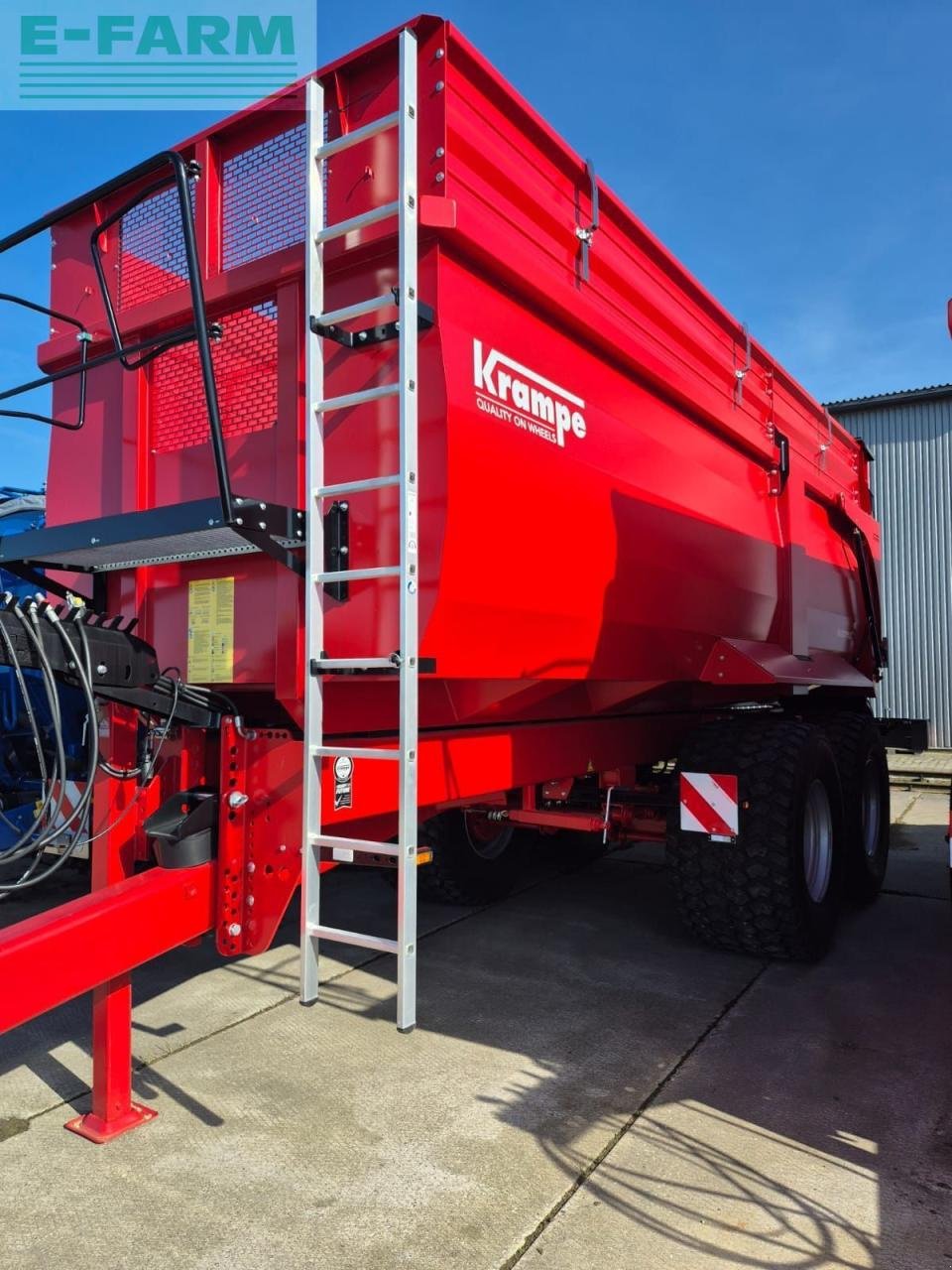Anhänger des Typs Krampe BB650, Gebrauchtmaschine in ELEJA (Bild 1)