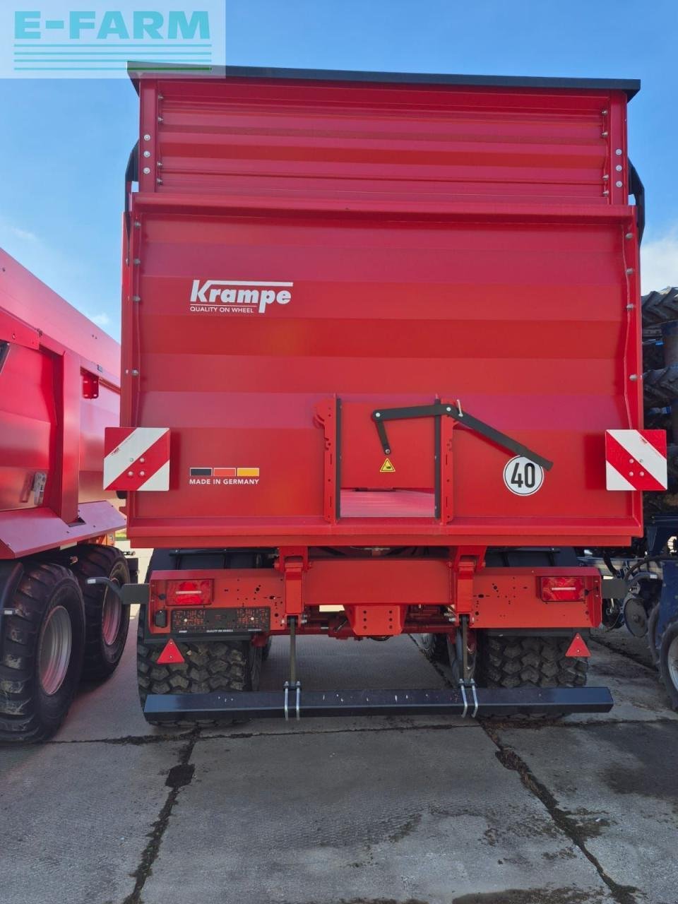 Anhänger des Typs Krampe BB650, Gebrauchtmaschine in ELEJA (Bild 3)