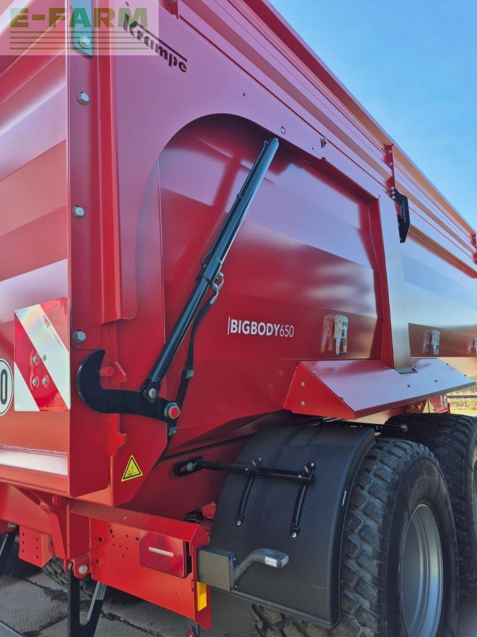 Anhänger des Typs Krampe BB650, Gebrauchtmaschine in ELEJA (Bild 4)