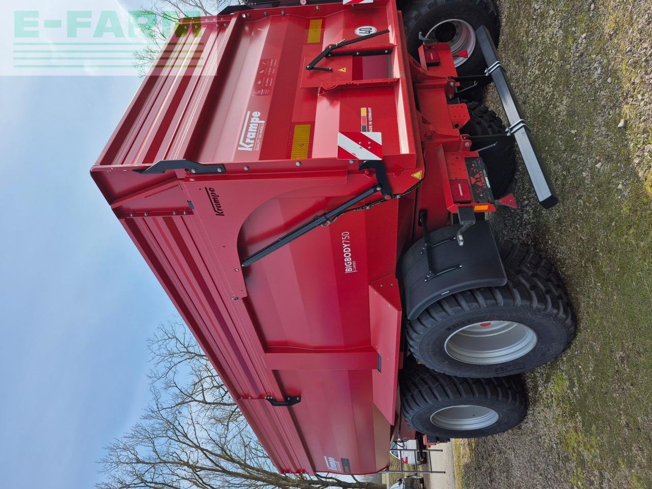 Anhänger typu Krampe BIG BODY 750, Gebrauchtmaschine v ELEJA (Obrázek 3)