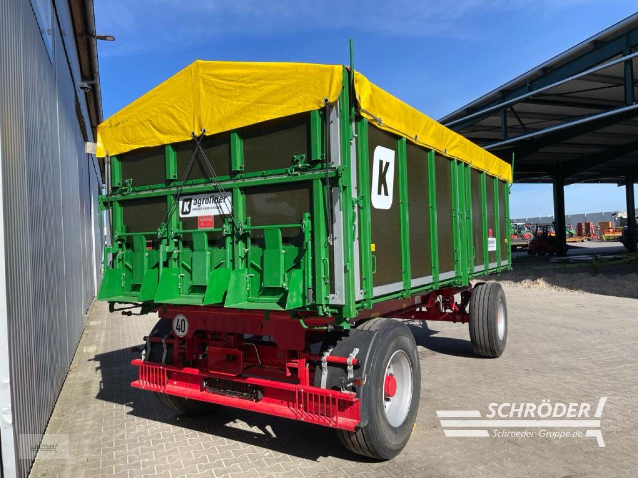 Anhänger des Typs Kröger HKD 302, Gebrauchtmaschine in Wildeshausen (Bild 8)